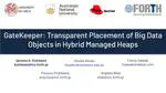 GateKeeper: Transparent Placement of Big Data Objects in Hybrid Managed Heaps